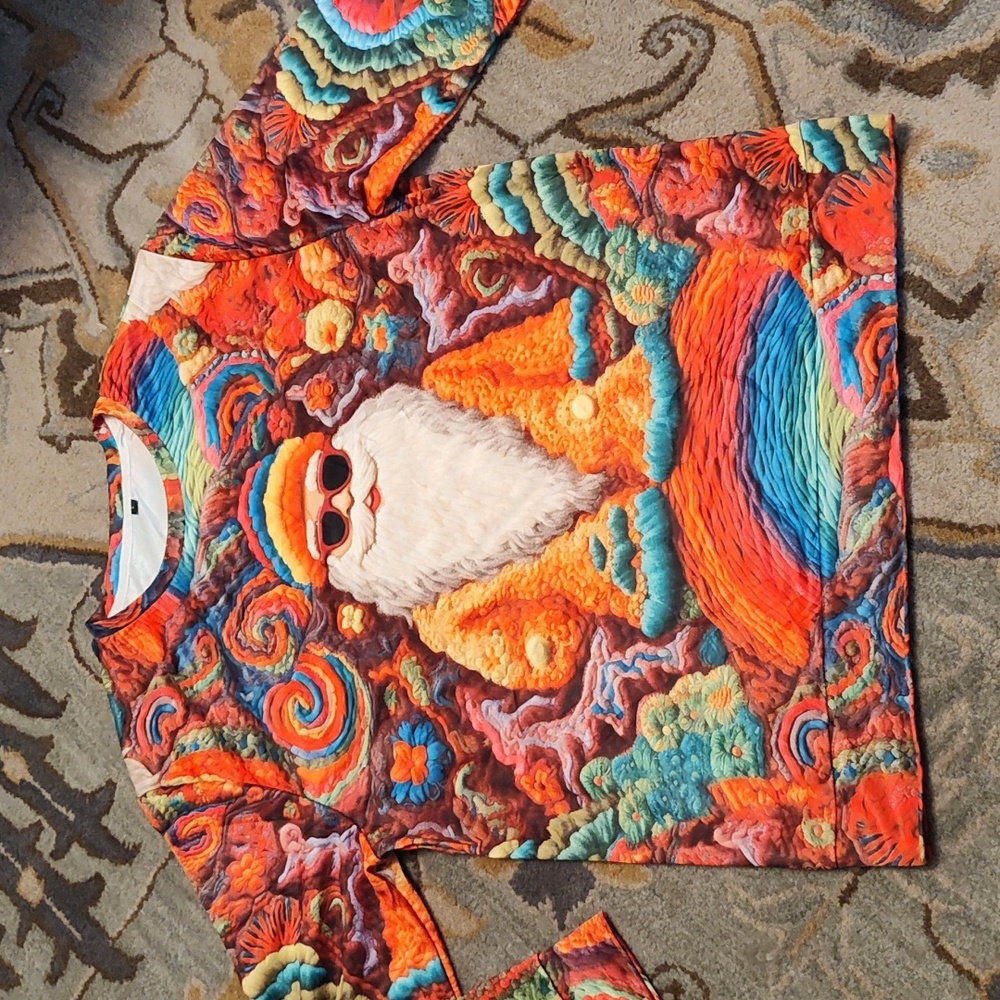 Super fun Santa jersey
